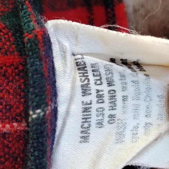 Pendleton Virgin Wool Plaid Vintage Long Sleeve Long - Picture 7 of 11